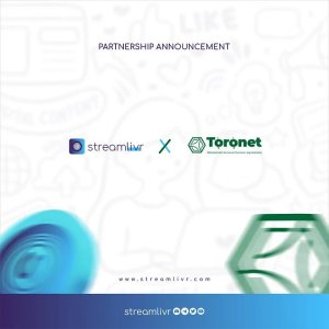 Streamlivr Partners With Toronet