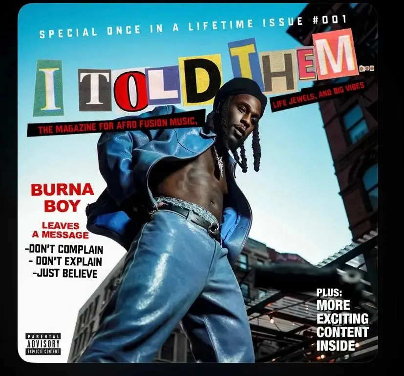 Burna Boy - I Told Them Album