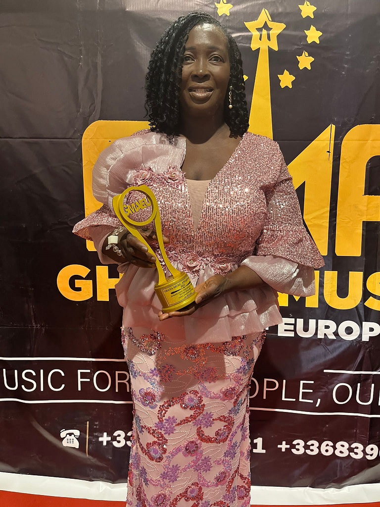 Bishop Cynthia Adu Boateng wins Diaspora Gospel Song Of The Year