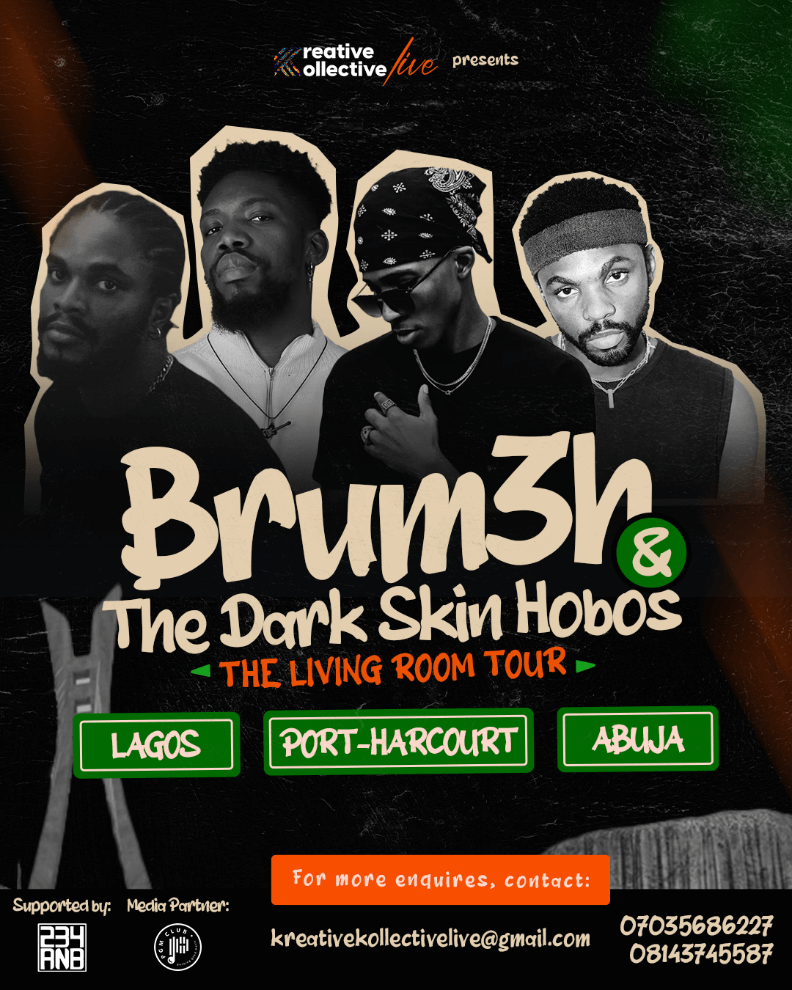 Brum3h & The Dark Skin Hobos 4th Edition Living Room Session