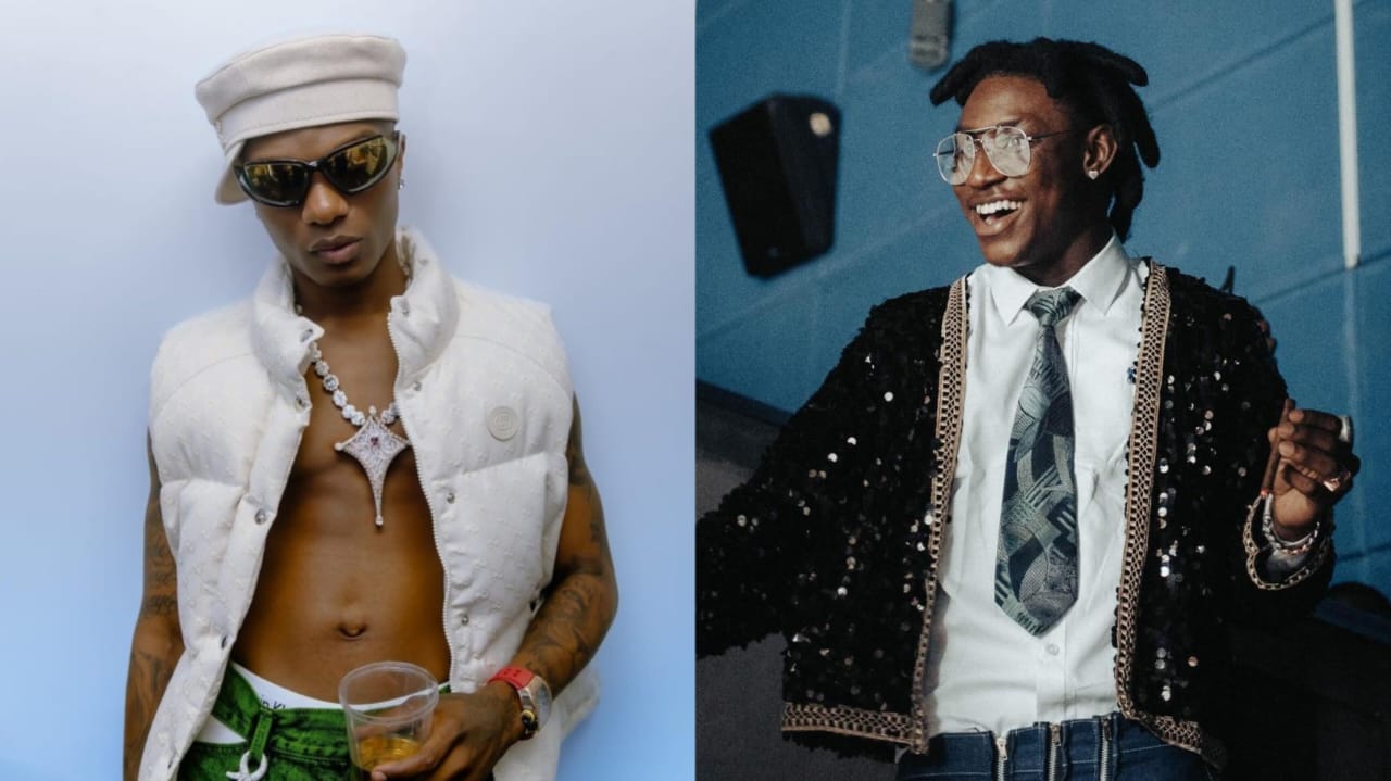 Wizkid surprises Shallipopi at his UK concert