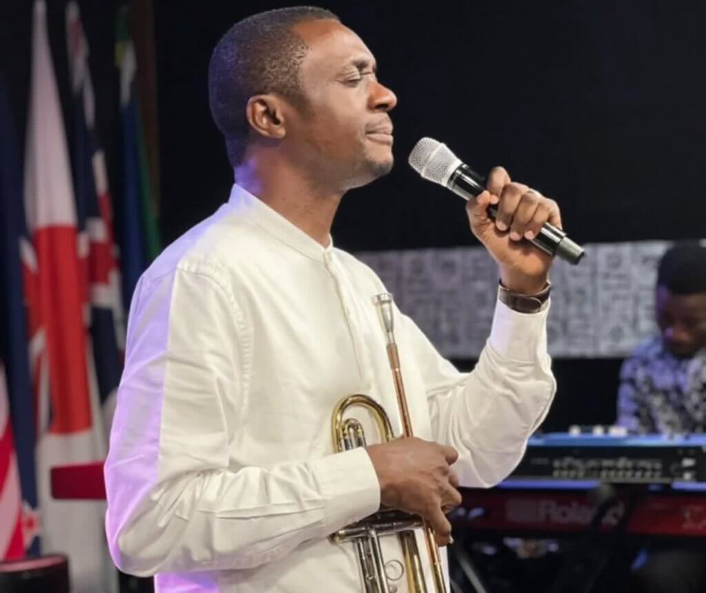 Nathaniel Bassey ministers at Donald Trump's inauguration